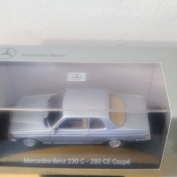 🔥SOLD🔥MERCEDES BENZ 230 C - 280 CE COUPE SILVER MODEL CAR;1:24 - Picture 3 of 4